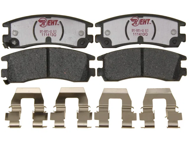 EHT698H – R/M BRAKES Brake Pad, OE Replacement Hybrid Technology Includes Mounting Hardware